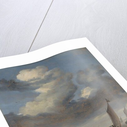 View of Beverwijk from the Wijkermeer, 1661 by Salomon van Ruisdael or Ruysdael