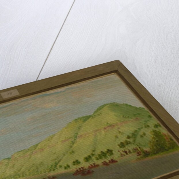 Father Hennepin leaving the Mississippi to Join la Salle, May 8th 1680, 1847-48 by George Catlin