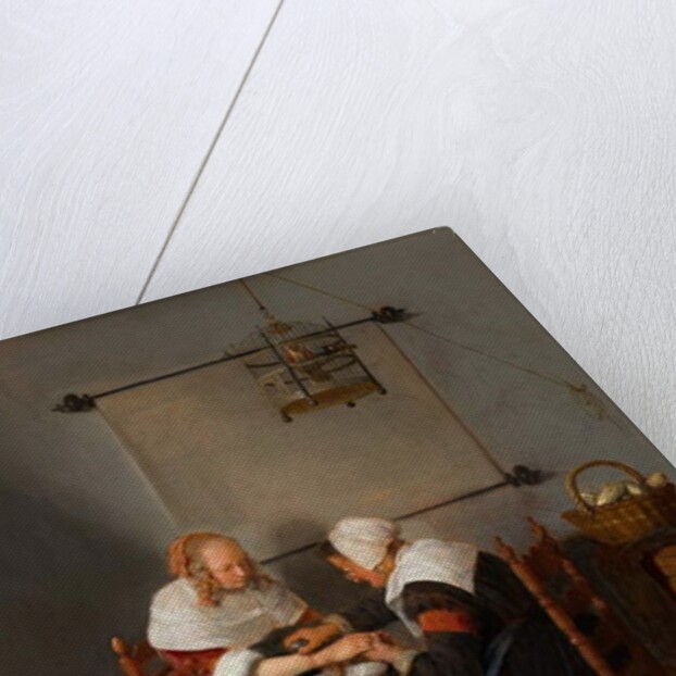 An Old Woman Bleeding a Young Woman, known as 'The Bloodletting', c.1660 by Quiringh Gerritsz. van Brekelenkam