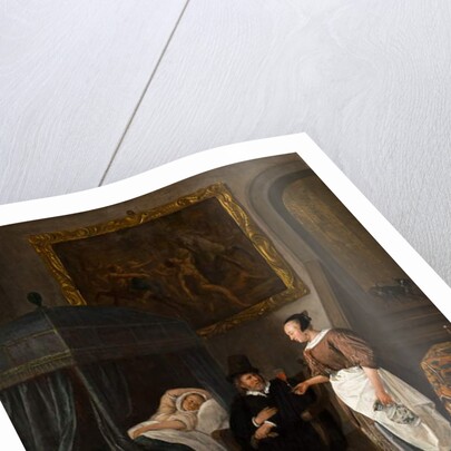 The Doctor's Visit, c.1665-8 by Jan Havicksz. Steen