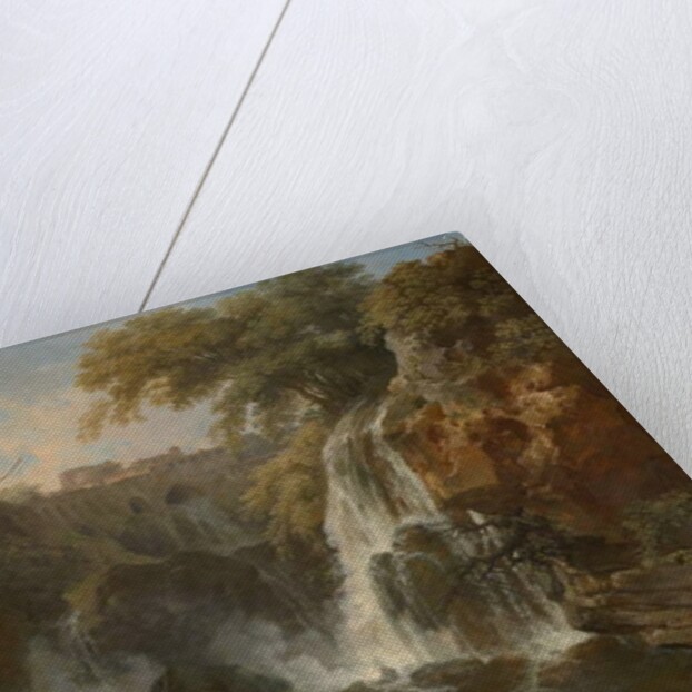 The Waterfalls at Tivoli, with the Villa of Maecenas, c.1740-50 by Claude Joseph Vernet