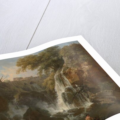 The Waterfalls at Tivoli, with the Villa of Maecenas, c.1740-50 by Claude Joseph Vernet