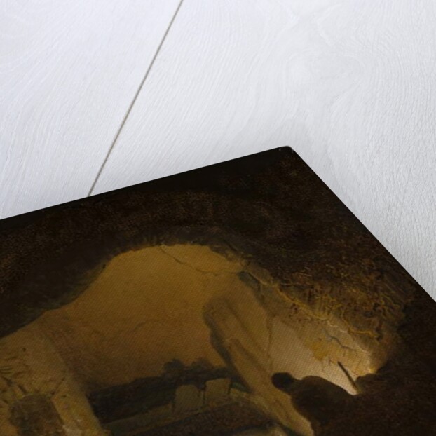 Travellers Resting, c. 1629-30 by Rembrandt Harmensz. van Rijn (circle of)