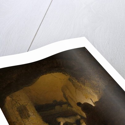 Travellers Resting, c. 1629-30 by Rembrandt Harmensz. van Rijn (circle of)