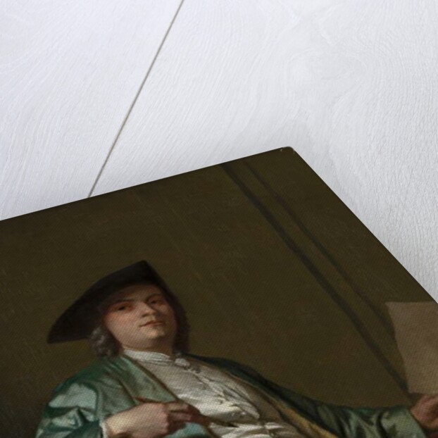 Portrait of Cornelis Ploos van Amstel, c.1758 by George van der Mijn