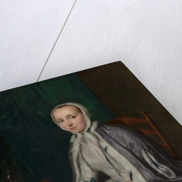 Portrait of Elisabeth Troost, c.1758 by George van der Mijn