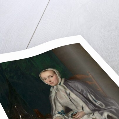 Portrait of Elisabeth Troost, c.1758 by George van der Mijn