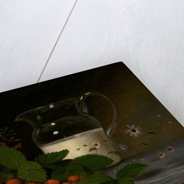 Strawberries and Cream, 1816 by Raphaelle Peale