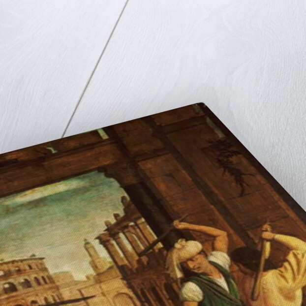 The Martyrdom of Saint Sebastian, c.1497 by Josse (fl.1493-1508) Lieferinxe