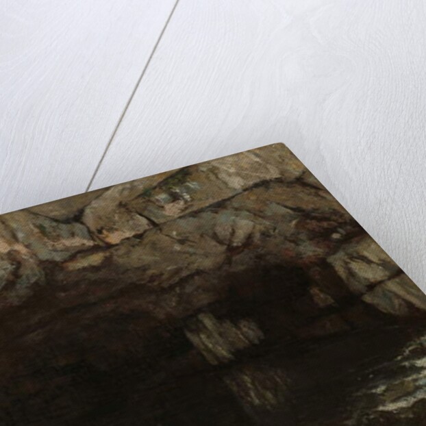 La Grotte de la Loue, 1864 by Gustave Courbet