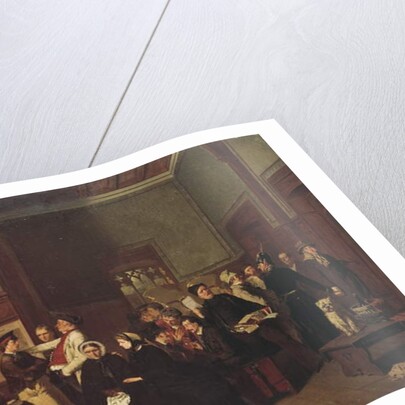 Third-Class Waiting-Room II, c.1865 by Carl-Hendrik d' Unker