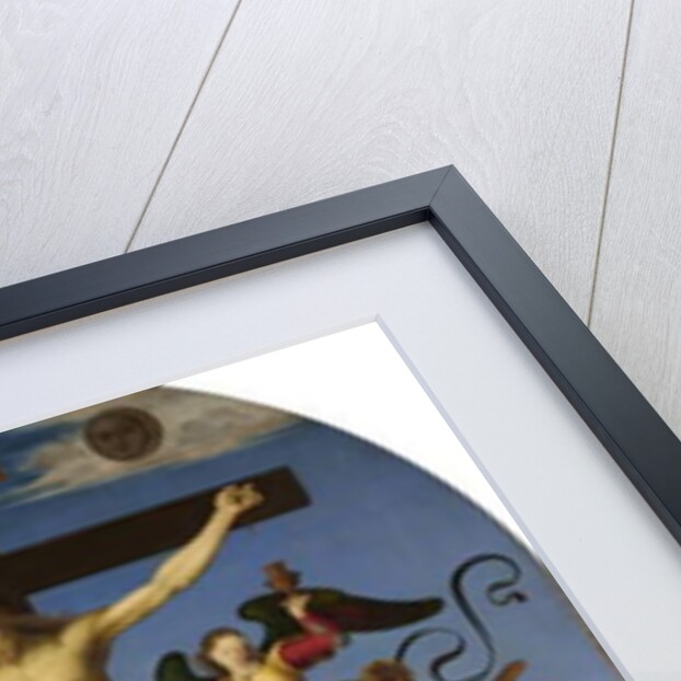 The Crucified Christ with the Virgin Mary, Saints and Angels, c.1502-03 by Raphael