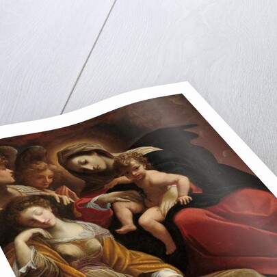 The Dream of Saint Catherine of Alexandria, c.1593 by Ludovico Carracci