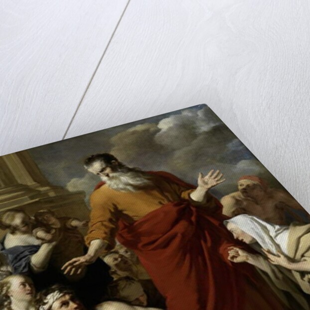 St Paul Healing the Cripple at Lystra, 1663 by Karel Dujardin