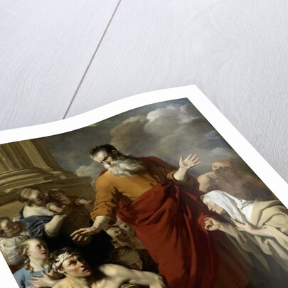 St Paul Healing the Cripple at Lystra, 1663 by Karel Dujardin