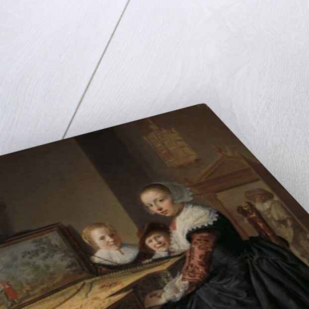 Woman playing the virginal, 1630-40 by Jan Miense Molenaer