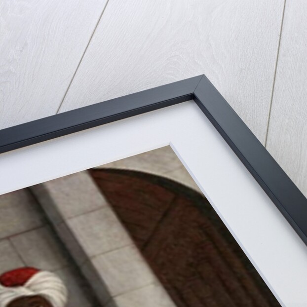 The Kislar Aghassi, Chief of the Black Eunuchs of the Sultan, 1700-37 by Jean Baptiste (circle of) Vanmour