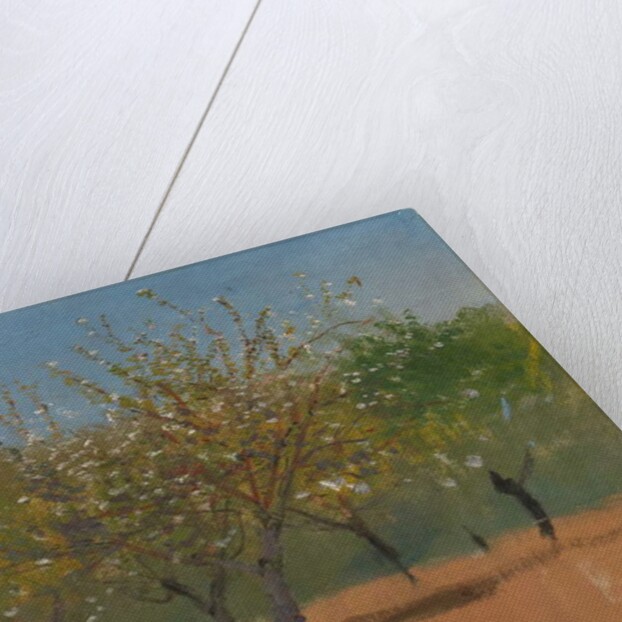 Trees in Blossom, c.1880-90 by Laszlo Mednyanszky