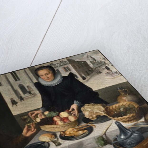 Double Portrait of an Elderly Couple by Lucas van Valckenborch