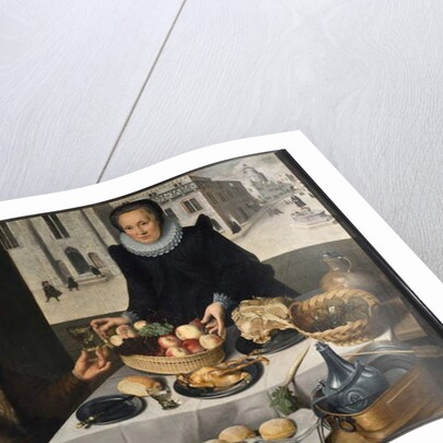 Double Portrait of an Elderly Couple by Lucas van Valckenborch