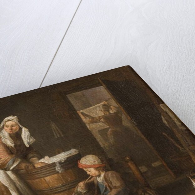 The Washerwoman by Jean-Baptiste Simeon Chardin