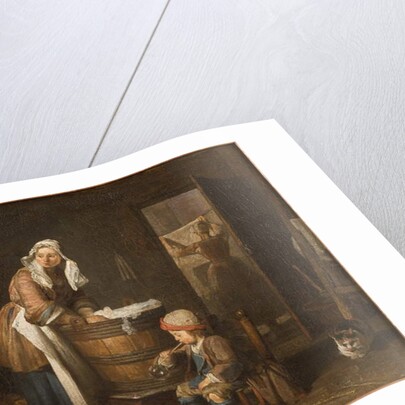 The Washerwoman by Jean-Baptiste Simeon Chardin