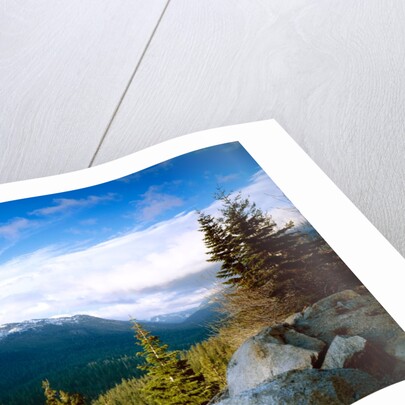 Storm in the mountains, Yosemite National Park, California by Anonymous