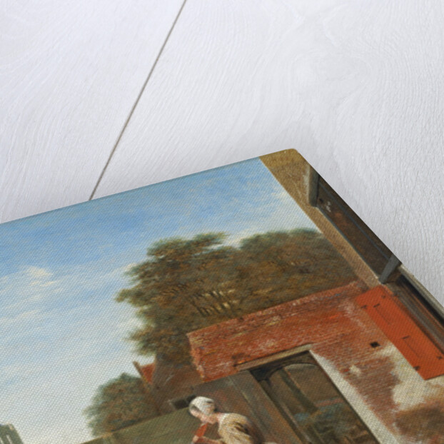 A Dutch Courtyard, c.1658-60 by Pieter de Hooch