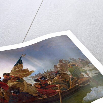 Washington Crossing the Delaware River, 25th December 1776 by Emanuel Gottlieb Leutze