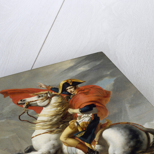 Napoleon Crossing the Alps on 20th May 1800 by Jacques Louis David