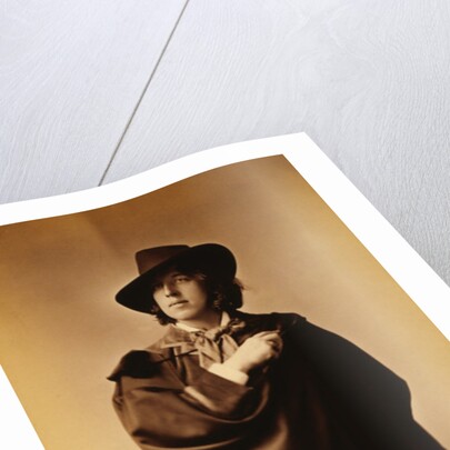 Oscar Wilde, c.1882 by Napoleon Sarony