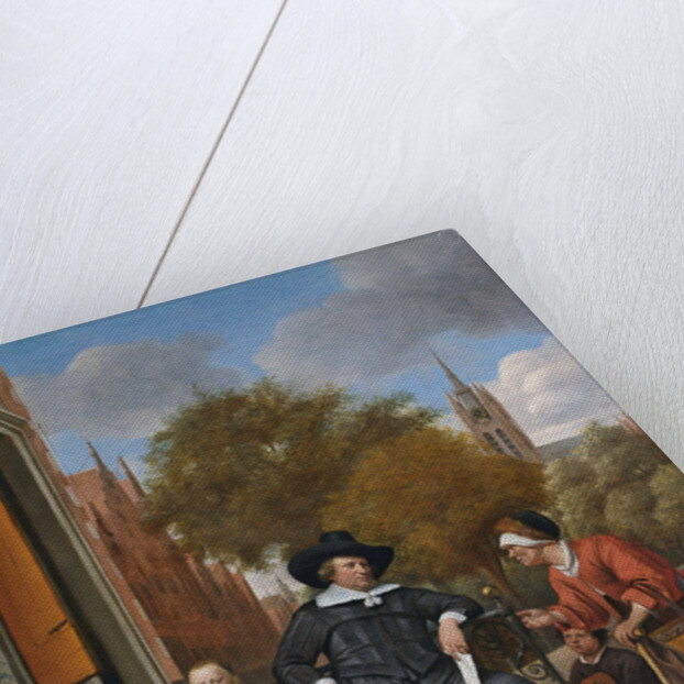 The Burgher of Delft and his Daughter, 1655 by Jan Havicksz. Steen