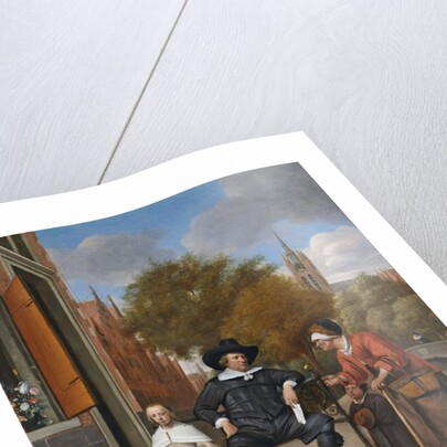 The Burgher of Delft and his Daughter, 1655 by Jan Havicksz. Steen