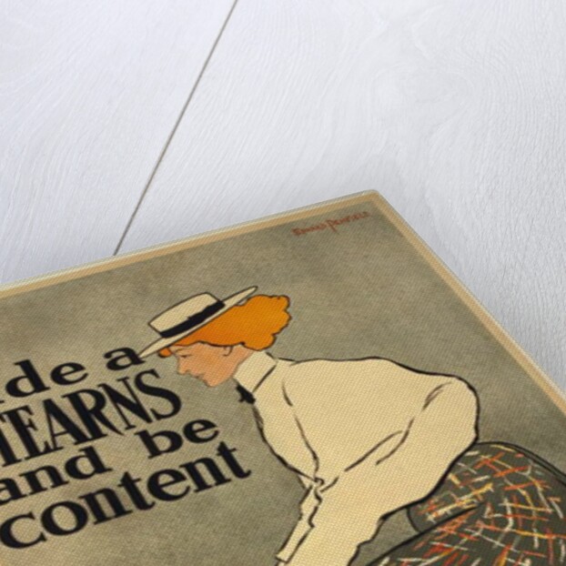 Ride a Stearns and be content, 1896 by Edward Penfield