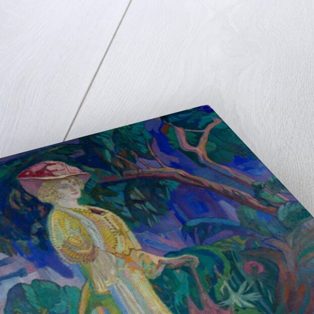 Portrait of the Artist's Wife, 1908 by Axel Torneman