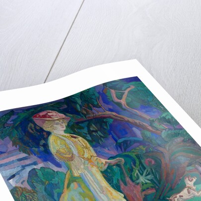 Portrait of the Artist's Wife, 1908 by Axel Torneman