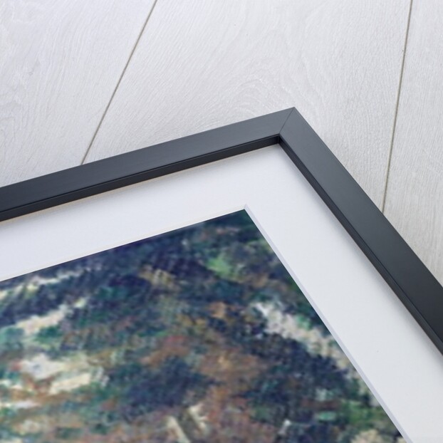 Road leading to the lake, 1880 by Paul Cezanne