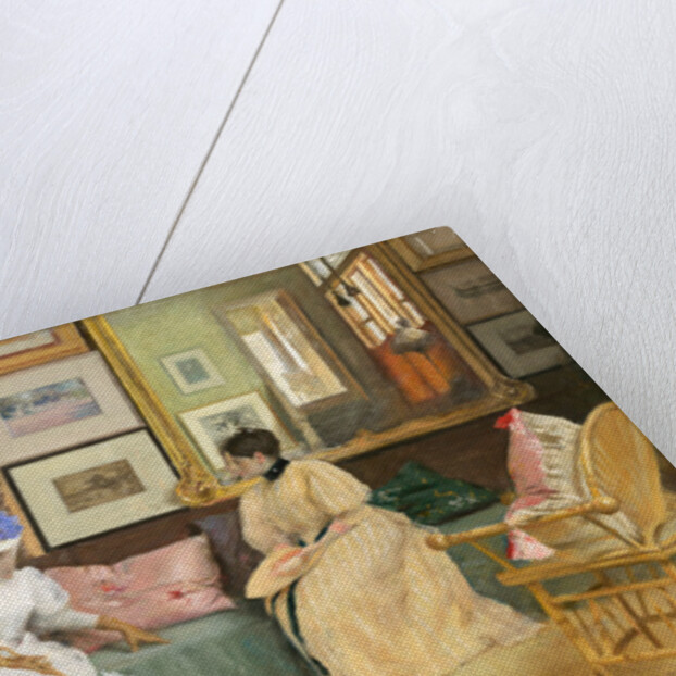 A Friendly Call, 1895 by William Merritt Chase