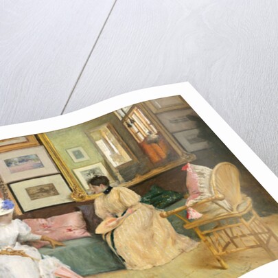 A Friendly Call, 1895 by William Merritt Chase