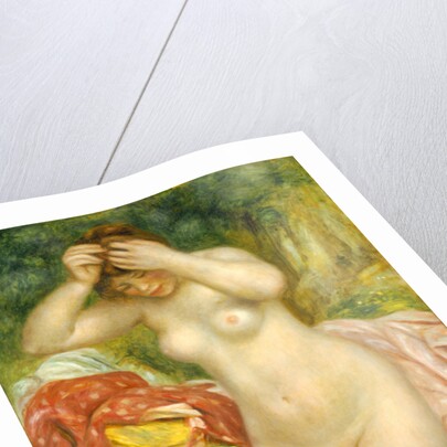 Bather Arranging her Hair, 1893 by Pierre Auguste Renoir