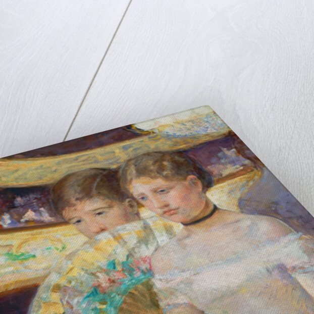 The Loge, 1882 by Mary Stevenson Cassatt