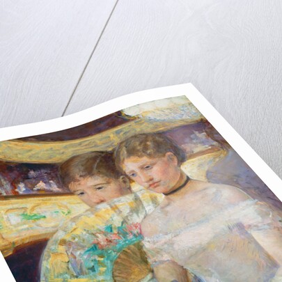 The Loge, 1882 by Mary Stevenson Cassatt