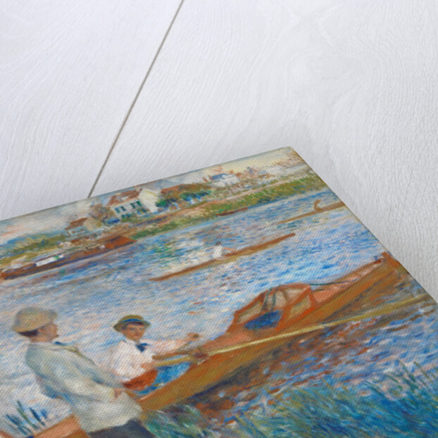 Oarsmen at Chatou, 1879 by Pierre Auguste Renoir