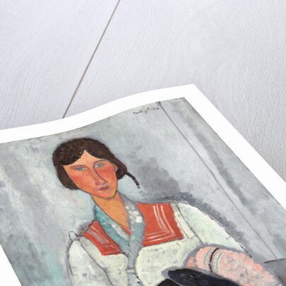 Gypsy Woman with Baby, 1919 by Amedeo Modigliani