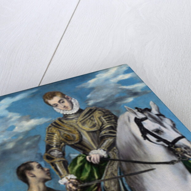 St. Martin and the Beggar, 1597-99 by El (1541-1614) Greco