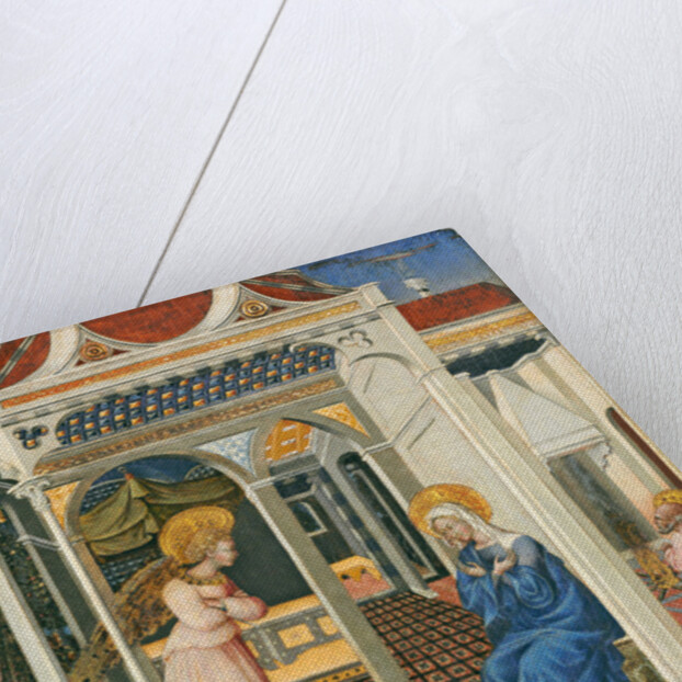 The Annunciation and Expulsion from Paradise, c. 1435 by Giovanni di Paolo di Grazia