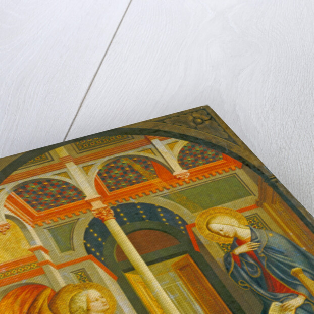 The Annunciation, c. 1423-24 by Tommaso Masolino da Panicale
