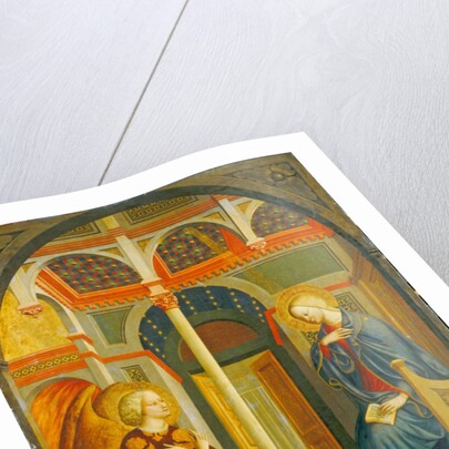 The Annunciation, c. 1423-24 by Tommaso Masolino da Panicale