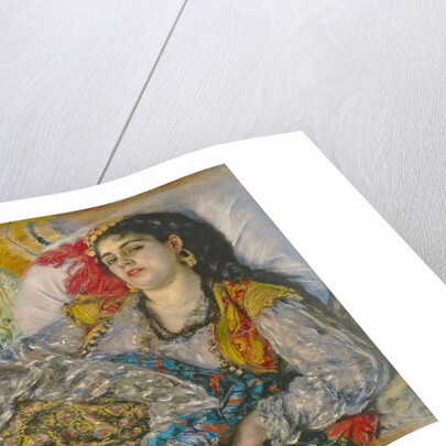 Odalisque, 1870 by Pierre Auguste Renoir