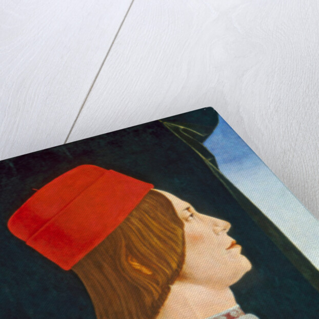 Giovanni II Bentivoglio, c. 1474- 77 by Ercole de Roberti